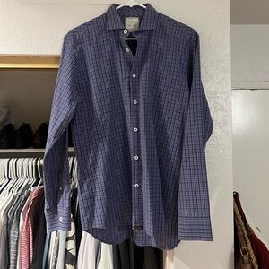 Billy Reid standard cut shirt size M. Great condition